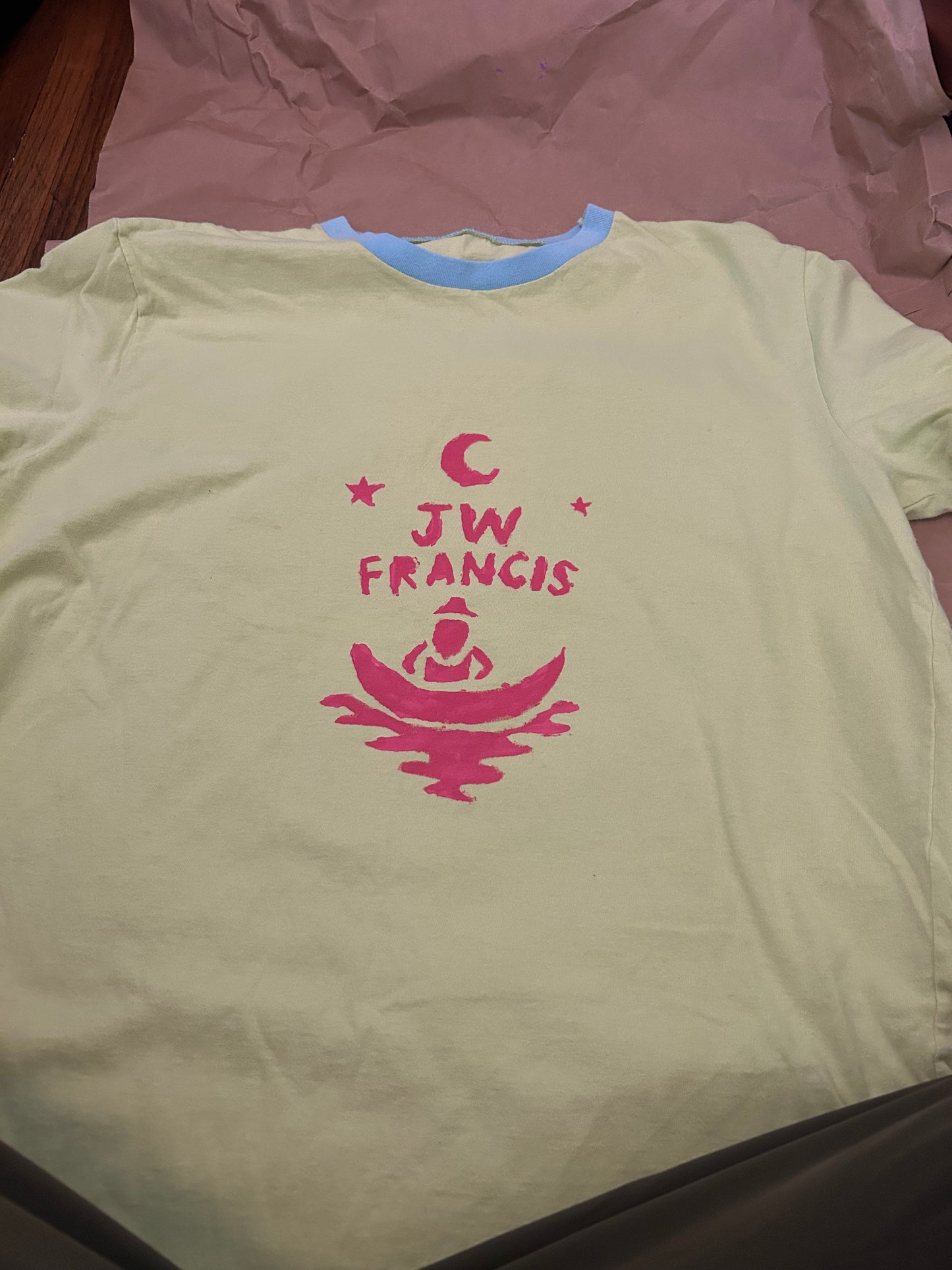 Hand made tee